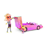 L.O.L. Surprise! Car-Pool Coupe with Exclusive Doll, Surprise Pool & Dance Floor