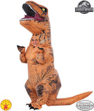 Rubie's Costume Jurassic World Child's T-Rex Inflatable Costume with Sound, Multicolor