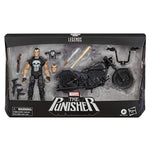 Hasbro Marvel Legends Series 6-inch Collectible Action Figure The Punisher Toy and Motorcycle, Premium Design and 7 Accessories