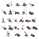 Erector by Meccano Super Construction 25-In-1 Motorized Building Set, Steam Education Toy, 638 Parts, For Ages 10+