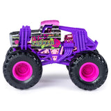 Monster Jam Official Grave Digger vs. Wild Flower Die-Cast Monster Trucks, 1:64 Scale, 2 Pack