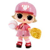 L.O.L. Surprise All-Star B.B.s Sports Series 1 Baseball Sparkly Dolls with 8 Surprises