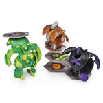 Bakugan Starter Pack 3-Pack, Ventus Pandox, Collectible Action Figures, for Ages 6 and up