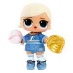 L.O.L. Surprise All-Star B.B.s Sports Series 1 Baseball Sparkly Dolls with 8 Surprises