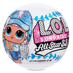 L.O.L. Surprise All-Star B.B.s Sports Series 1 Baseball Sparkly Dolls with 8 Surprises