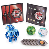 Bakugan Starter Pack 3-Pack, Aquos Goreene, Collectible Action Figures, for Ages 6 and up