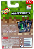 Mattel Games UNO Minecraft Card Game, Now UNO fun includes the world of Minecraft!, Multicolor, Basic Pack