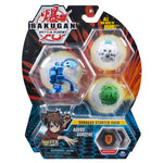 Bakugan Starter Pack 3-Pack, Aquos Goreene, Collectible Action Figures, for Ages 6 and up