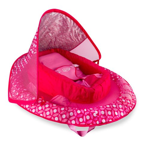 SwimWays Infant Baby Spring Float - Pink Flower