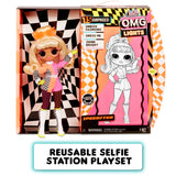 L.O.L. Surprise! O.M.G. Lights Speedster Fashion Doll with 15 Surprises, Multicolor