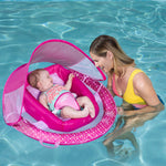 SwimWays Infant Baby Spring Float - Pink Flower