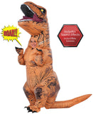 Rubie's Costume Jurassic World Child's T-Rex Inflatable Costume with Sound, Multicolor